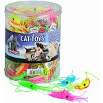 FLAMINGO - plastová kreveta 1,5x6cm (MIX BAREV) – Zboží Mobilmania