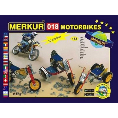 Merkur Merkur 018 Motocykly 182 dílů, 10 modelů