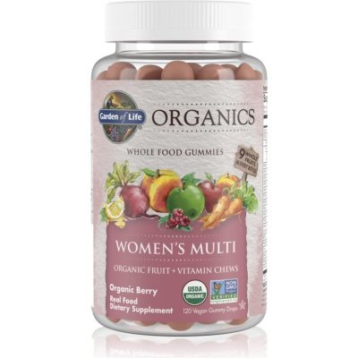 Garden of Life Mykind Organics Multi Gummies Pro Ženy 120 kapslí – Hledejceny.cz