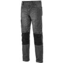 Canis Kalhoty jeans NIMES III pánské šedo-černé b1 - CN-1490-081-710-46