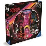 Ravensburger Kruhové Stranger Things 500 dílků – Sleviste.cz