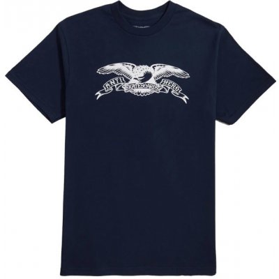 Antihero BASIC EAGLE SPORT DARK navy white Print pánské tričko