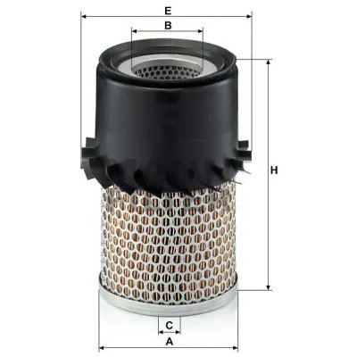 MANN FILTER Vzduchový filtr C 14 138/1 – Hledejceny.cz