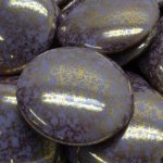 Skleněný kabošon 25mm fial. terakota – Hledejceny.cz