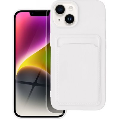 Pouzdro Forcell CARD CASE APPLE IPHONE 14 bílé – Zboží Mobilmania