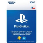 Sony PlayStation Store předplacená karta 200 CZK – Zboží Mobilmania