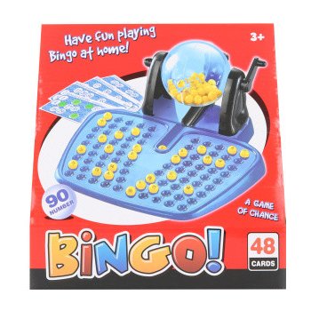 FunPlay 1556 Hra bingo 21,6x1,9x11,4cm růžová