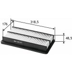 Vzduchový filtr VALEO 585147 – Hledejceny.cz