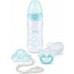 Nuk First Choice láhev PP 300ml,SI,V1,M modrá – Zboží Dáma