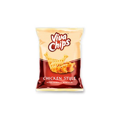 VIVA CHIPS - expandovaný výrobek s příchutí kuřete 50 g – Sleviste.cz
