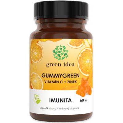 Green Idea Vitamín C + zinek Gummygreen 60 ks – Hledejceny.cz