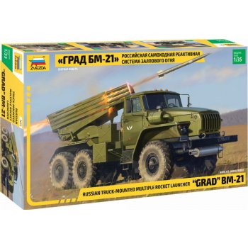 Zvezda raketomet BM 21 Grad ZV 3655 1:35