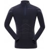 Pánské sportovní tričko Alpine Pro triko pánské dlouhé LUBIN funkční tmavě modré