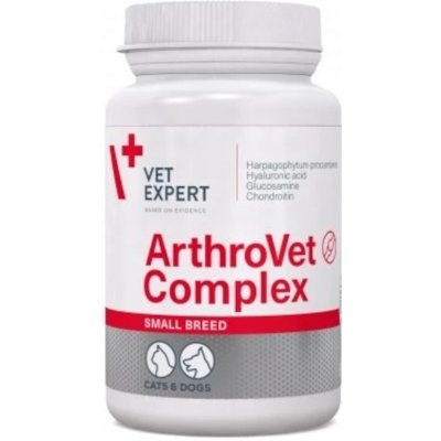 VetExpert ArthroVet Complex Small Breed & cats 60 kapslí – Hledejceny.cz