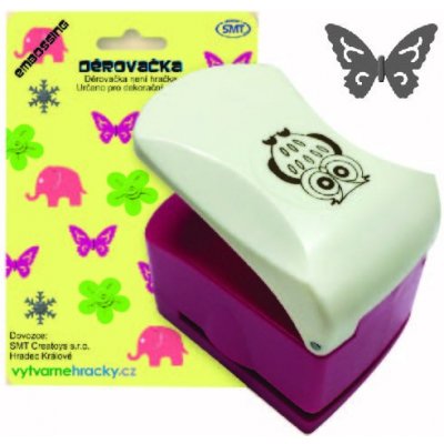 Děrovačka dekorační s embosing efektem motýl 25 mm – Zbozi.Blesk.cz