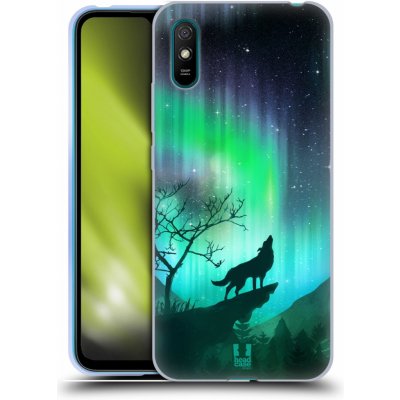 Pouzdro Head Case Xiaomi Redmi 9A / 9AT POLÁRNÍ ZÁŘE VLK