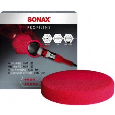 Sonax Leštící kotouč červený 160 mm – Sleviste.cz