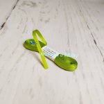 Český výrobce Taftová stuha 6mm 347 - světlá kiwi – Sleviste.cz