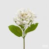 Květina Umělá květina hortenzie bílá 1ks, 50cm
