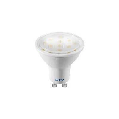 GTV LED, 4000 K, SMD 2835, GU10, 4 W, AC 220–240 V, vyzařovací úhel 120°, 300 lm, 43 mA – Hledejceny.cz