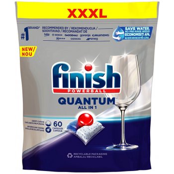 Finish Quantum All in 1 kapsle do myčky nádobí 60 ks