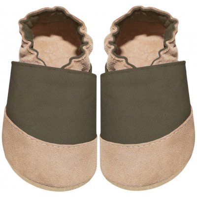 Funky Monkey kožené barefoot capáčky Panamales zelené – Zboží Dáma