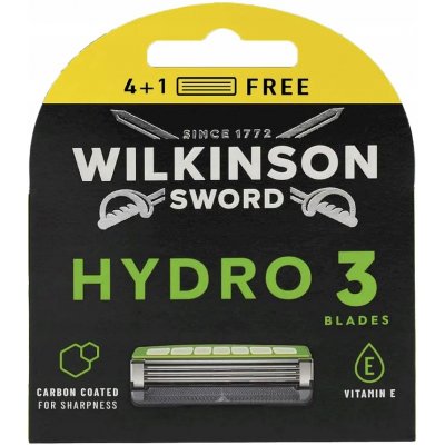 Wilkinson Hydro3 Black 4 ks – Hledejceny.cz