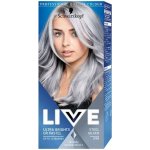 Schwarzkopf Live Ultra Bright or Pastel barva na vlasy Steel Silver 098 50 ml – Zboží Dáma