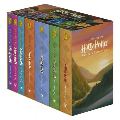 Harry Potter box 1-7 - Joanne Kathleen Rowling – Zboží Mobilmania