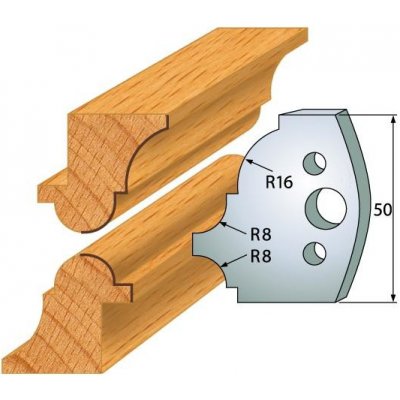 Flury Profilový nůž 50x4mm profil 541 F026-541