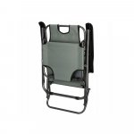 Zahradní polohovací křeslo SPRINGOS RELAX šedé – Sleviste.cz