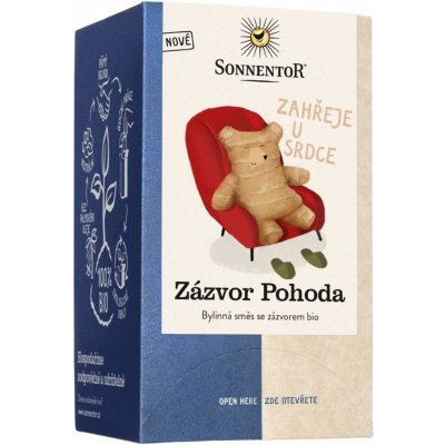 Sonnentor Zázvor Pohoda BIO 32,4 g – Zbozi.Blesk.cz