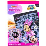 Kniha vyškrabávacích obrázků Disney Minnie A5 – Zbozi.Blesk.cz
