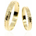 Zlatnictví Helios Zlaté snubní prsteny L 282 – Zboží Dáma