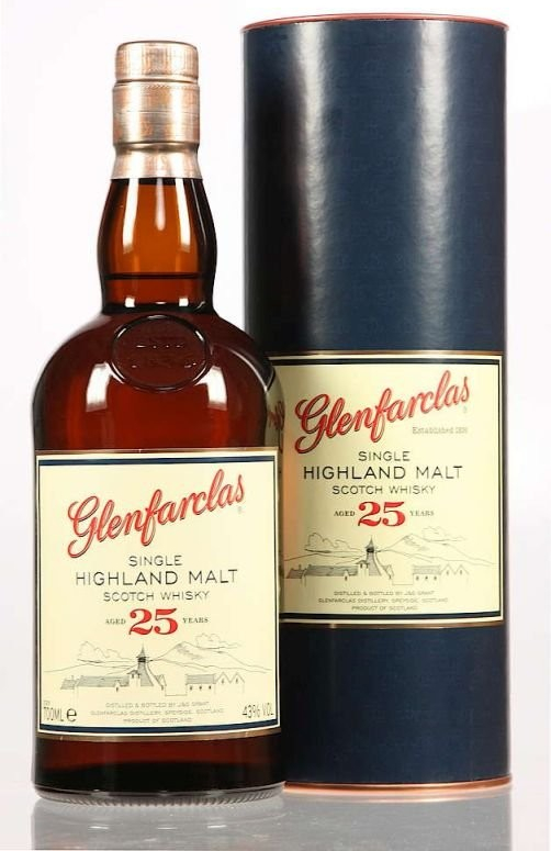 Glenfarclas 25y 43% 0,7 l (tuba)