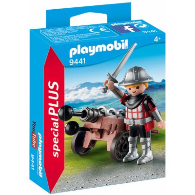 Playmobil 9441 RYTÍŘ S KANÓNEM – Zboží Mobilmania