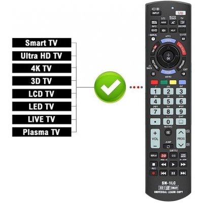 Dálkový ovladač Delta TV Sony Bravia, 4K Smart TV, LCD, LED, Plasma – Zbozi.Blesk.cz