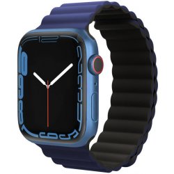 EPICO magnetický pásek pro Apple Watch 42/44/45mm, MODRÁ/černá 63418101300001