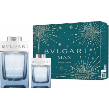 Bvlgari Man Glacial Essence EDP 100 ml + EDP 15 ml dárková sada