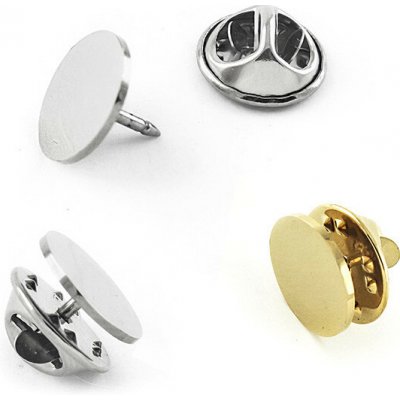 Nerezové Odznaky s ploškou 10-12mm - 10mm / Light Gold RL – Sleviste.cz