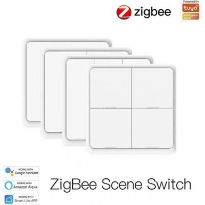Moes Smart 4 Gang ZigBee Tuya – Zboží Živě