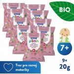 SALVEST Põnn BIO Jahodové křupky 9 x 20 g – Zboží Dáma