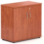 Nábytek Designový cz SB282 03 - Kancelářský regál Komfort, 80x38,5x76 cm, dveře 2/2, calvados – Zbozi.Blesk.cz