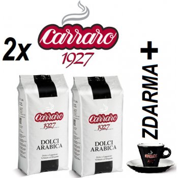 Carraro Dolci Arabica 1 kg od 549 Kč - Heureka.cz