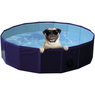 Nobby bazén pro psa skládací modrý S 80 x 20 cm