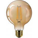Philips LED filament žárovka E27 G95 3,1W 25W 250lm 1800K nestmívatelná, jantarová – Hledejceny.cz