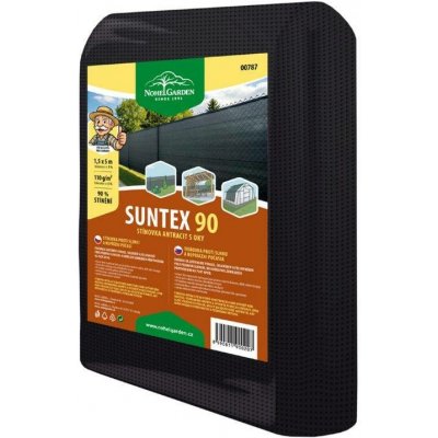 SUNTEX Stínovka PE 90 S OKY ANTRACIT 1,5 x 5 m – Zboží Mobilmania