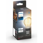 Philips Hue Bluetooth LED White Ambiance filamentová žárovka 8719514301429 E27 A60 7W 550lm 2200-4500K černá, stmívatelná Studená bílá – Zboží Živě