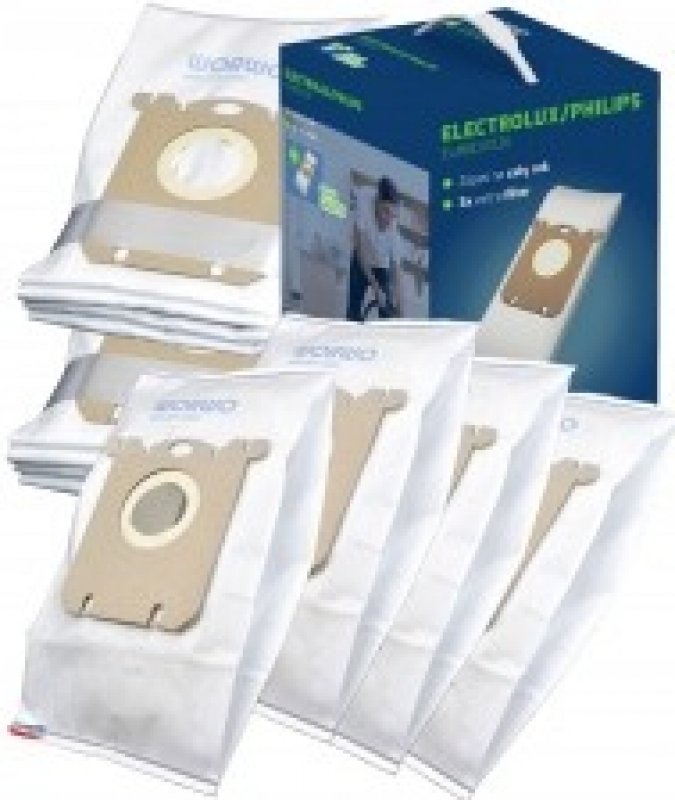 PakTrade 20 Sacchetti per Aspirapolvere + 2 Filtri per Miele Omnia - S4210