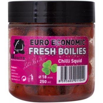 LK BAITS boilies Fresh Euro Economic 250ml 18mm Chilli Squid